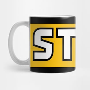 "STOP" Mug